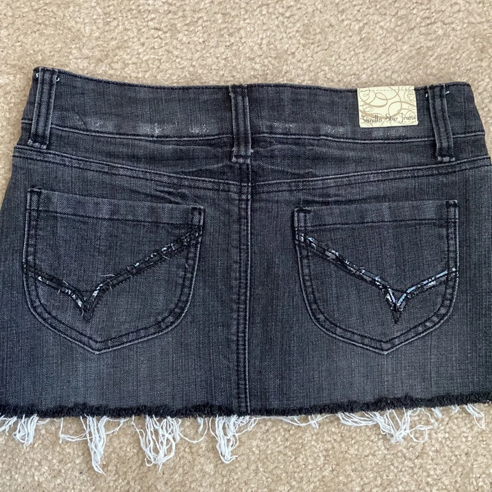 Juniors Jean Skirt - Picture 4 of 9